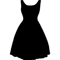 Модные черные платья 2014