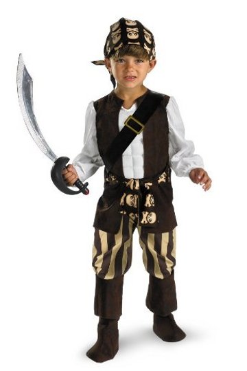Новогодний костюм пирата