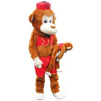 Иллюстрация к статье Детский новогодний костюм обезьянки своими руками