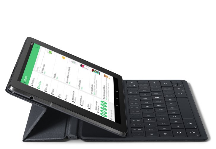 Планшет Google Nexus 9 может соединяться с клавиатурой-обложкой