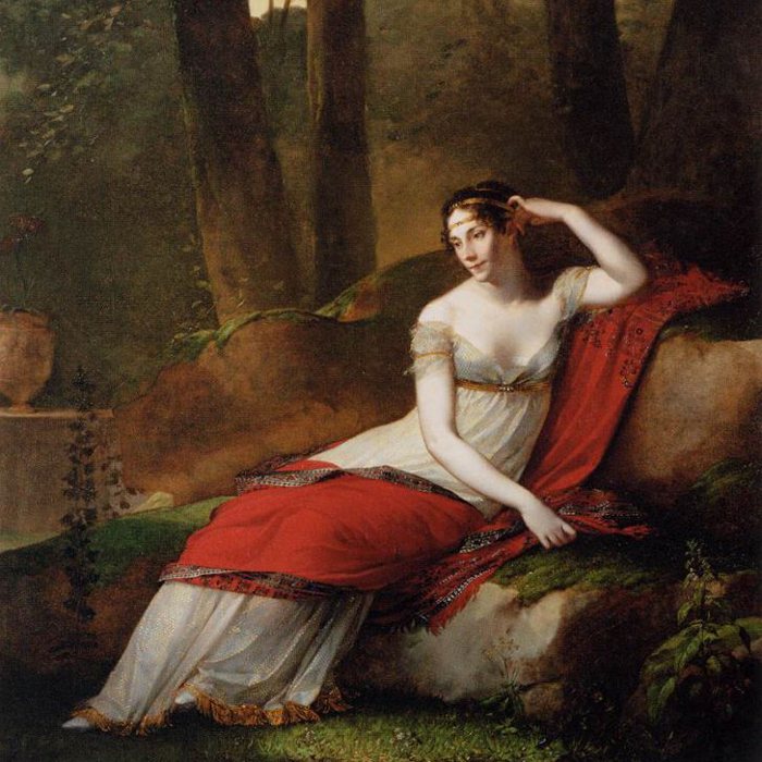 Жозефина Богарне в платье в стиле ампир
