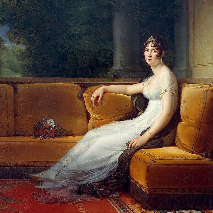 Жозефина Бонапарт в платье в стиле ампир