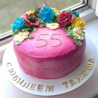 Иллюстрация к статье Как сделать цветы из крема для торта своими руками