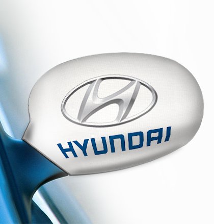 Автоуши с эмблемой Hyundai