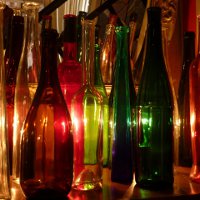 Как использовать пустые стеклянные бутылки