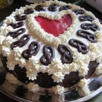 Торт на День святого Валентина: торт «Красный бархат»