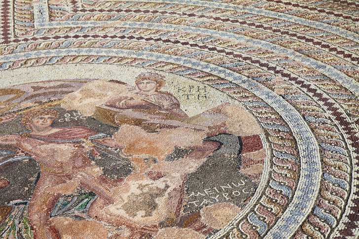 Мозаика в археологическом парке