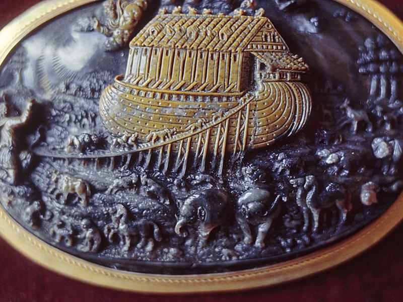 Камея с изображением Ноева ковчега