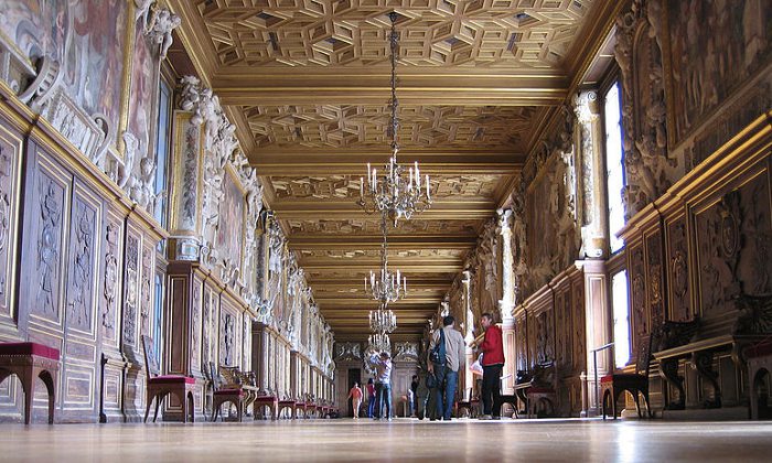 Галерея Франциска I во дворце Фонтенбло