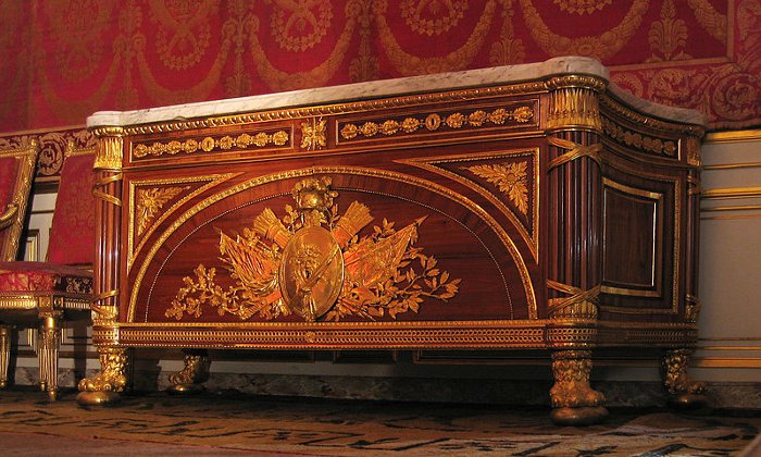 Мебель во дворце Фонтенбло