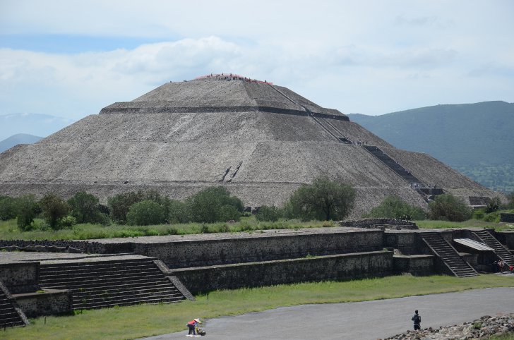 Пирамида Солнца в Мексике