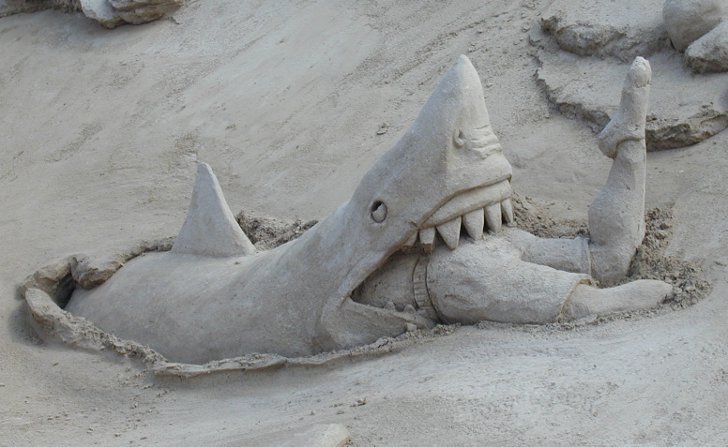 Факты о скульптурах из песка