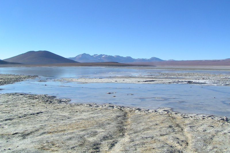 Солончак Уюни в Боливии