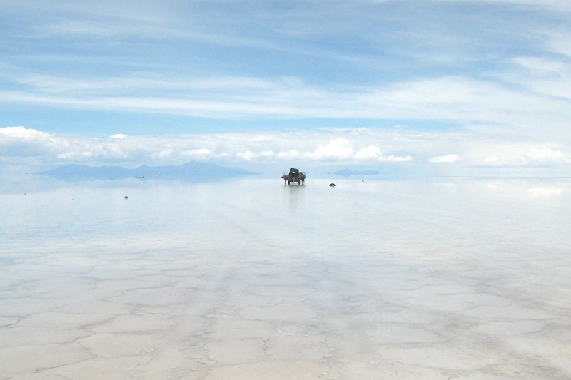 Солончак Уюни — самая большая отражающая поверхность в мире