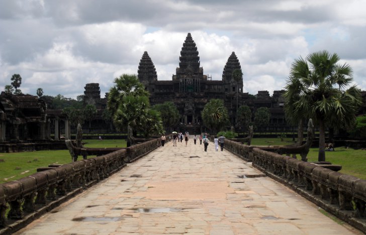 Древний город Ангкор в Камбодже