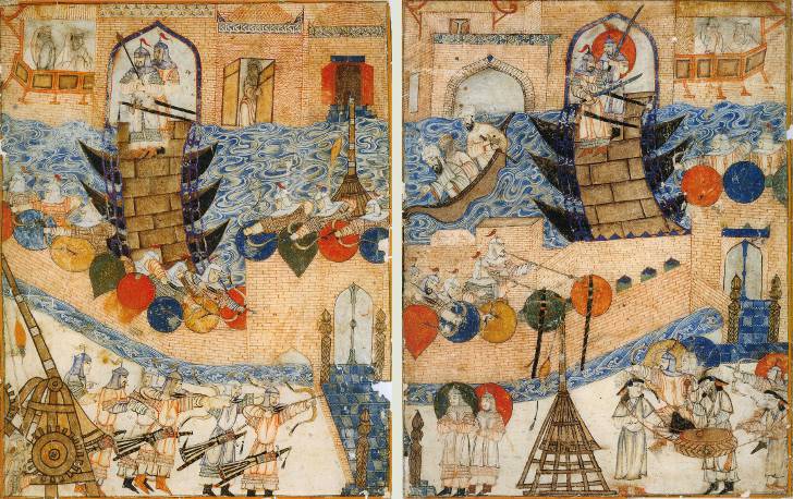 Завоевание Багдада монголами в 1258 году