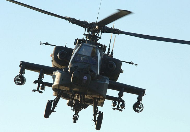 Культовый вертолет Apache