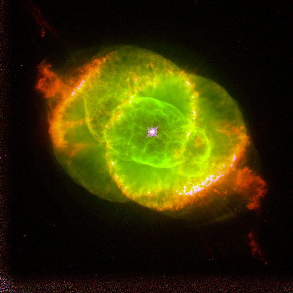 Фотография, сделанная телескопом Хаббла в 1994 году