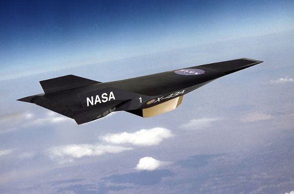 Самый быстрый самолет в мире NASA X-43A