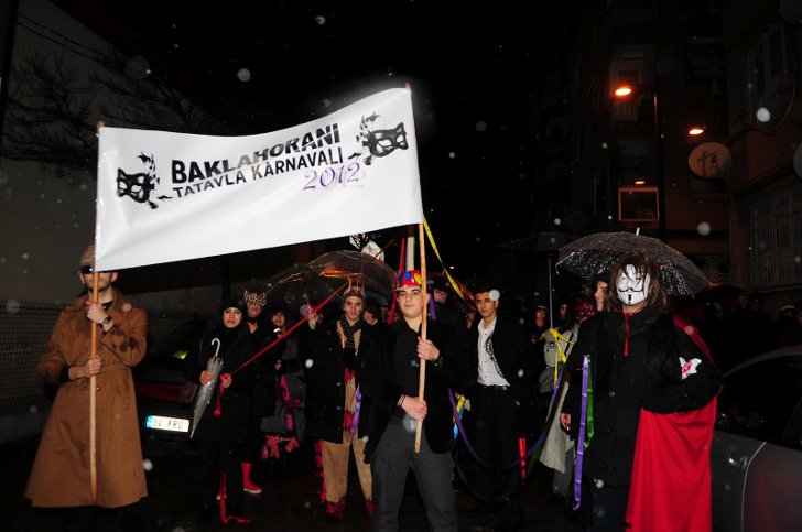 Карнавал Баклахорани в Турции