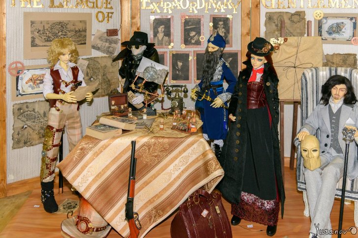 Выставка шарнирных кукол BJD в Москве