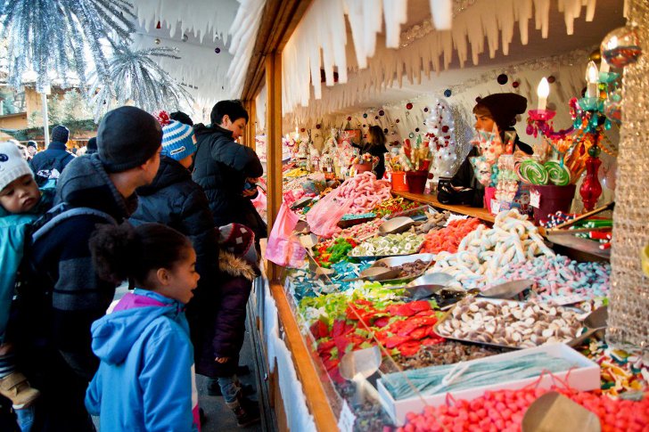 Рождественский базар в Женеве