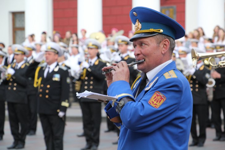Фестиваль духовых оркестров в Одессе