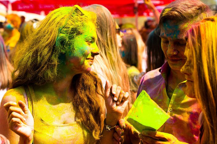 Фестиваль красок Холи ColorFest в Минске 