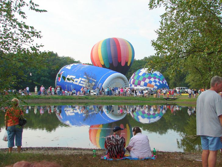 Фестиваль воздушных шаров в Централии