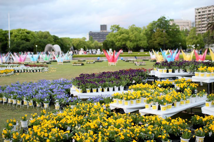 Фестиваль цветов в Хиросиме