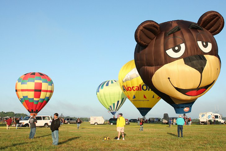Фестиваль воздушных шаров Hot Air Jubilee в Джексоне