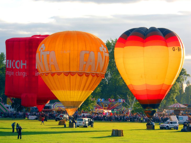 Фестиваль воздушных шаров в Нортгемптоне