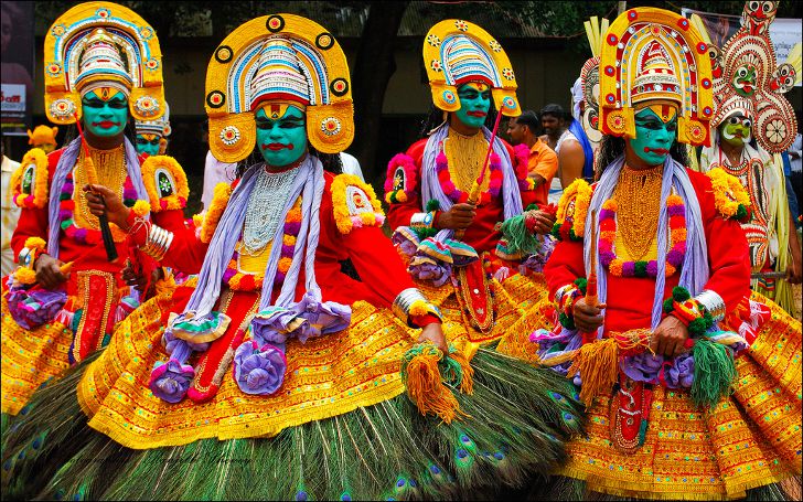 Фестиваль Онам в Индии