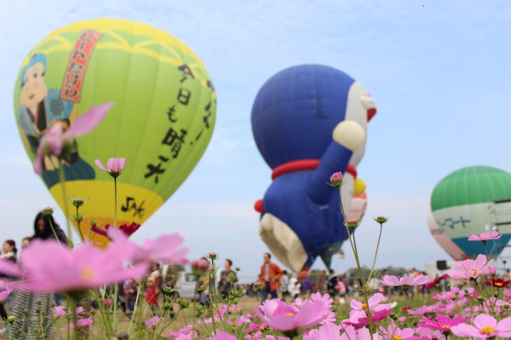 Международный фестиваль воздушных шаров в Саге