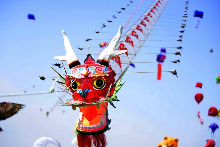 Международный фестиваль воздушных змеев в Вэйфане