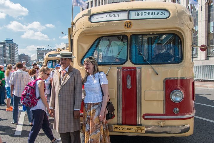 Московский парад автобусов
