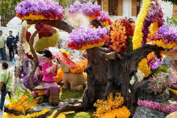 Фестиваль цветов в Чиангмай