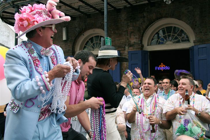 Пасхальный ЛГБТ-парад в Новом Орлеане