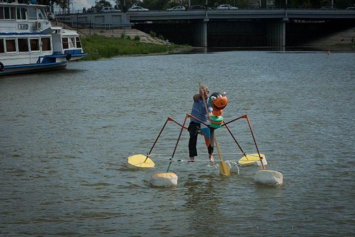 Фестиваль традиционных и нетрадиционных плавательных средств «Каналия»